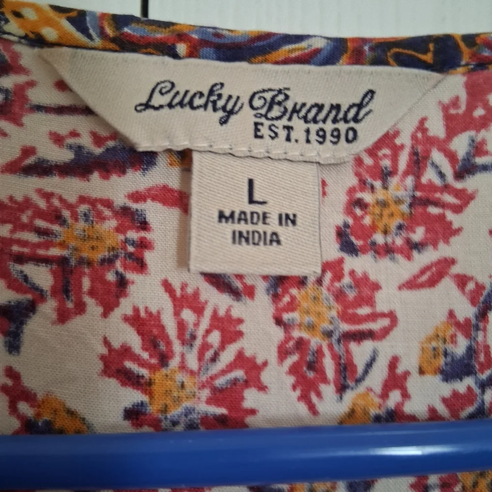 Lucky Brand Multicolor Floral Blouse - Picture 4 of 5